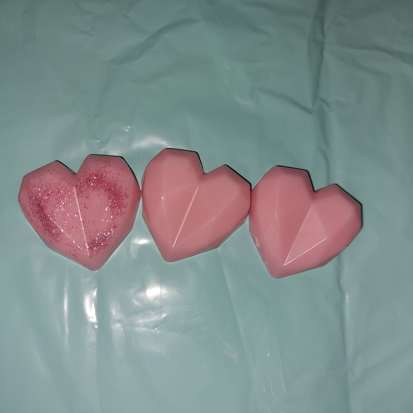 Shape wax melts.