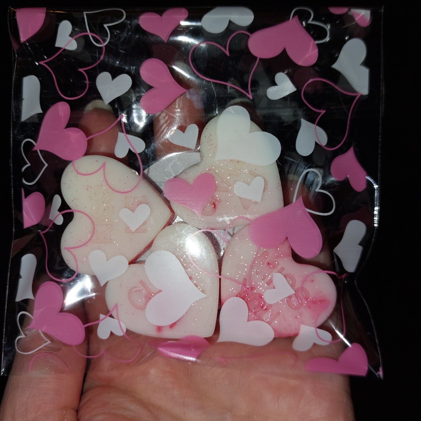 Shape wax melts.