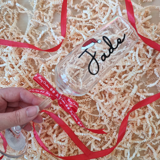 Christmas 'Personalised' Prosecco Flute